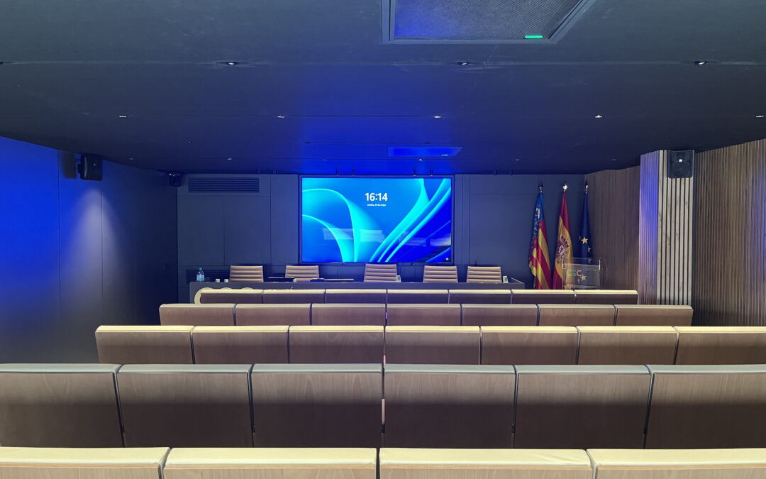 Equipamiento Audiovisual para Salón de Actos y Conferencias: Una Solución Integral para el Comité de Gestión de Cítricos Valencia