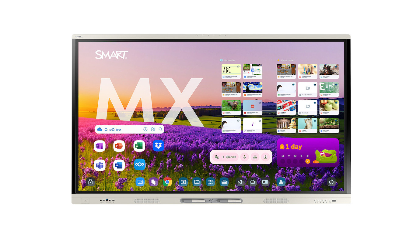 Ranking 2025 pantallas interactivas: Smart serie MX v5 de 65"